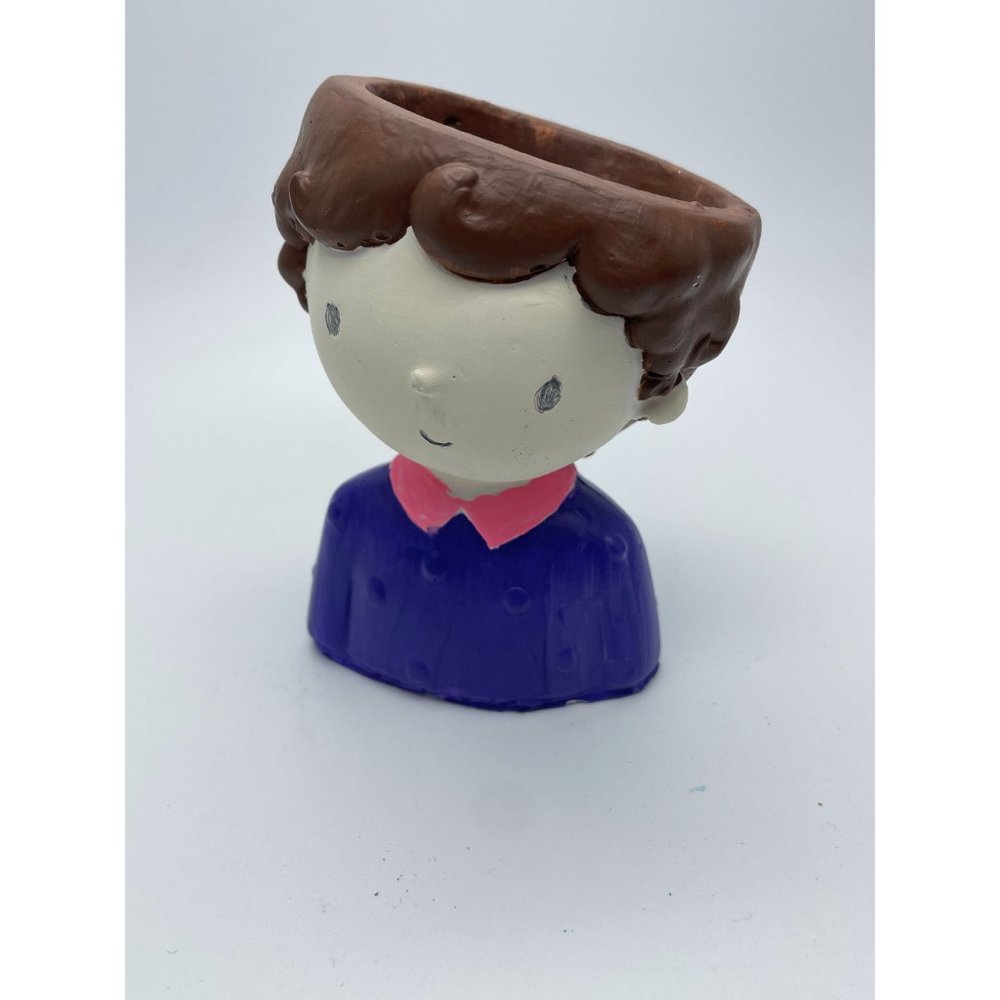 Succulent Pot, People Planter, Head Planter, Plant Pot, Garden Planters